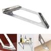 Stainless Steel Angles Code Triangle Corner Brace Angle Brackets Furniture Shelf Support Joint Fastener for Desk Chair