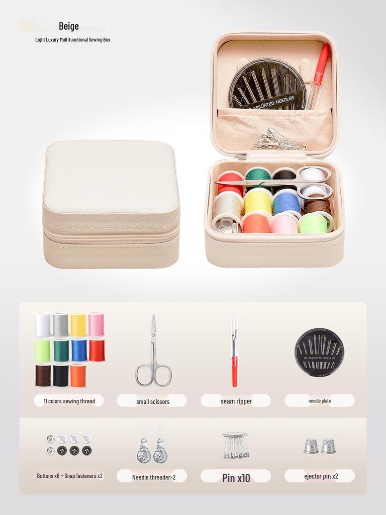 High-Quality Portable Needle & Thread Sewing Kit: Practical Mini Set for Home or Dormitory Mending
