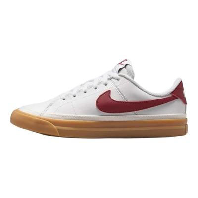 Кроссовки Court Legacy GS White Team Red Gum Kids Gum-Yellow DA5380-132