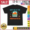 Thanksgiving Day Tee Funny Autumn Leaves Pumpkin Truck Patch T Shirt Men Women