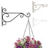 Metal Iron Wall Hanging Bracket Art Plant Holder Hanger Hook Home Garden Decor AVE
