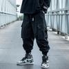 Men's Trendy Hip-Hop Overalls - Autumn/Winter Loose-Fit Harem Cargo Pants