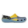 Унисекс Crocs Шлепанцы Миньоны из мультфильма «Гадкий я» Классические Черные Синие Желтые Легкие Удобные Надеть без задника 209477-001