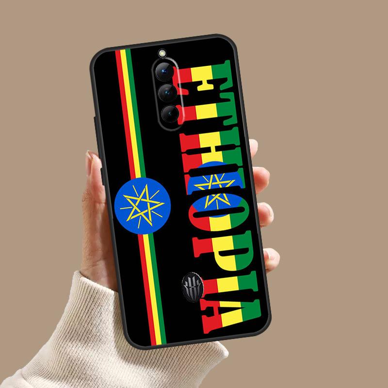 Чехол с флагом Эфиопии для ZTE Nubia Red Magic 10 10S 9S 8S 8 9 11 Pro Plus 6 7 6S 7S Pro 5G 6R 10 Air