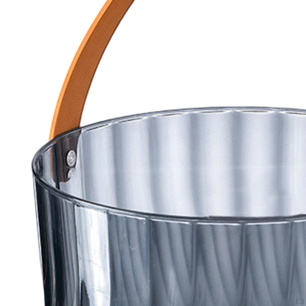 Ванна для охлаждения напитков Ведро для льда Многоцелевой охладитель напитков Сохраняет холодным охлаждение