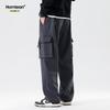 Homlean Men's Loose Straight Leg Casual Cargo Pants