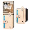Carbon Fiber Pattern Leather Phone Case For Motorola Razr 60 50 Ultra 40 Multifunctional Card Slot Bag Bracket Wrist Strap Cover
