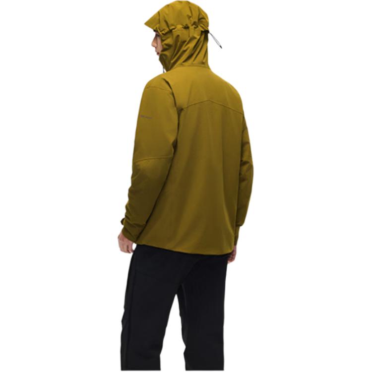 Anta Champion Outdoor Series Простая однотонная куртка с капюшоном на молнии Теплая удобная хлопковая куртка Мужские куртки 152610805-1