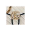 Gucci Женская сумка через плечо GG Marmont с цветными блоками, логотипом и цепочкой, стеганая кожаная сумка через плечо 443497-0OLFX-9085