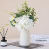 Realistic Hydrangea Flowers Plastic Flower Arrangement  Holiday Party Wedding
