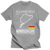 casual pride t shirt men Unisex Fashion 2024 New Short Sleeve Nurburgring Grand Prix   Racing track Race Germany