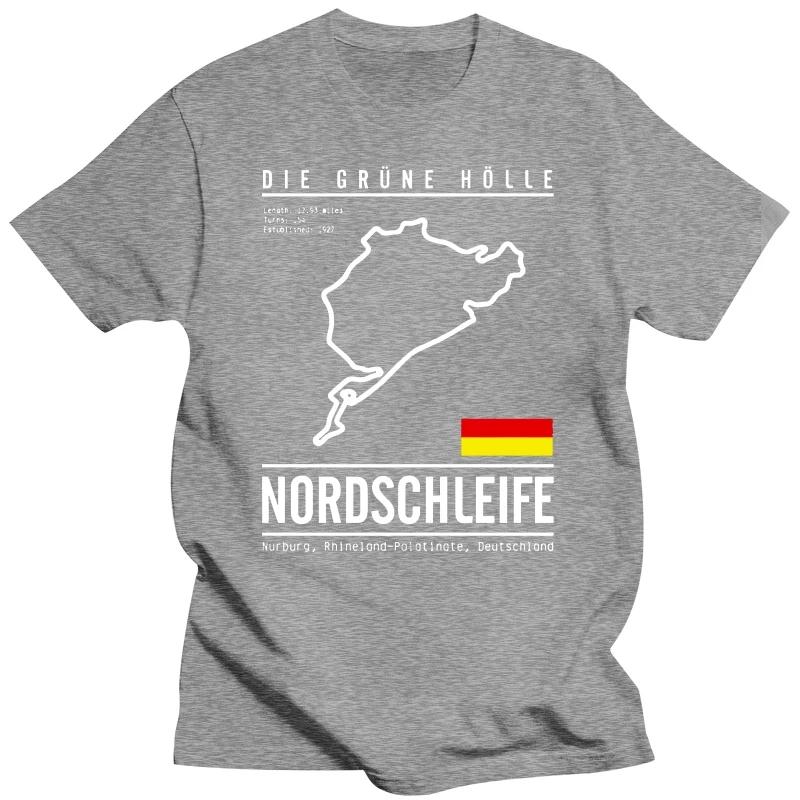 casual pride t shirt men Unisex Fashion 2024 New Short Sleeve Nurburgring Grand Prix Racing track Race Germany