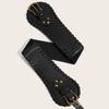 Modern Designer Metal Waist Belt For Women With Double Antique Copper Buckle For Fashion