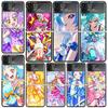 Чехлы Аниме Pretty Cure для Samsung Galaxy Z Flip 4 5 6 7 3 Z Flip7 Flip6 Flip4 Flip5 Flip3 5G Жесткий противоударный чехол Fundas