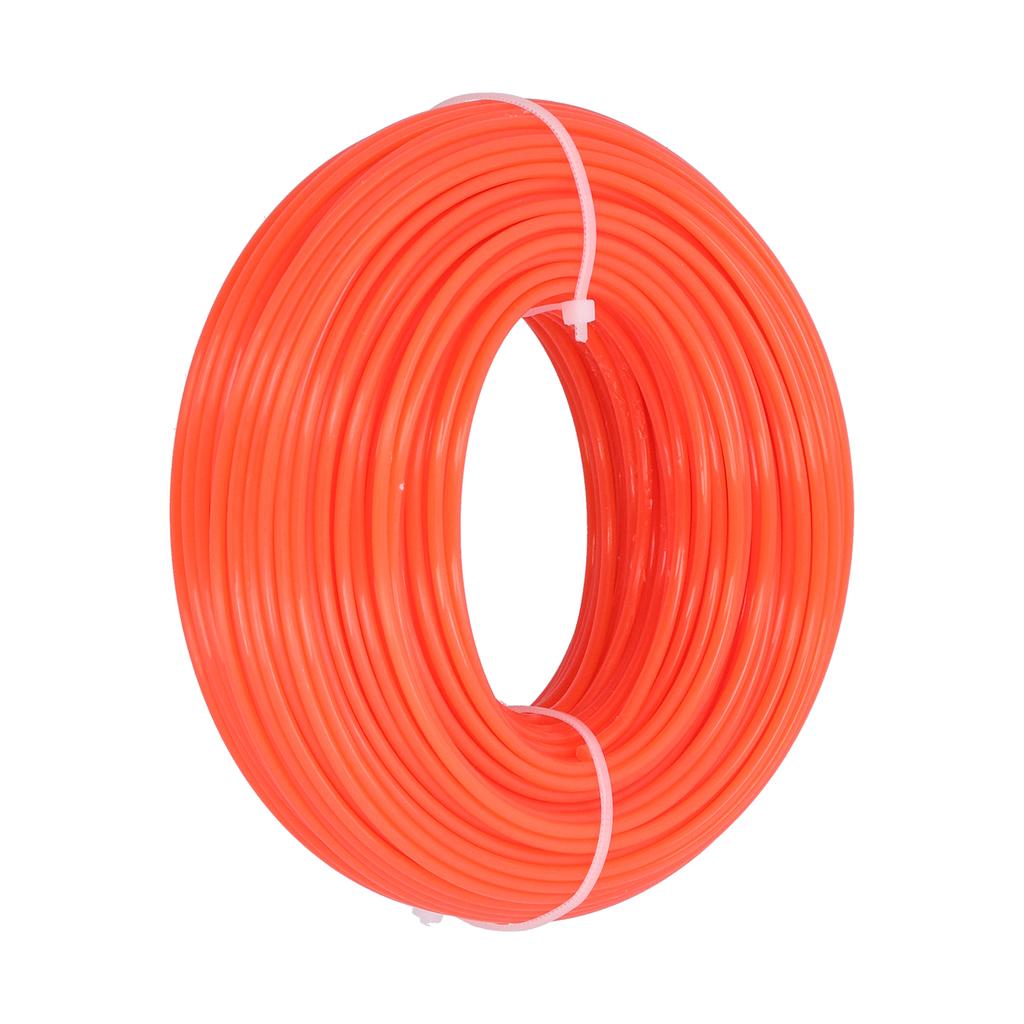 50 м 2,4 мм триммерная линия, круглый нейлоновый шнур, замена провода для триммера для бензиновой травы