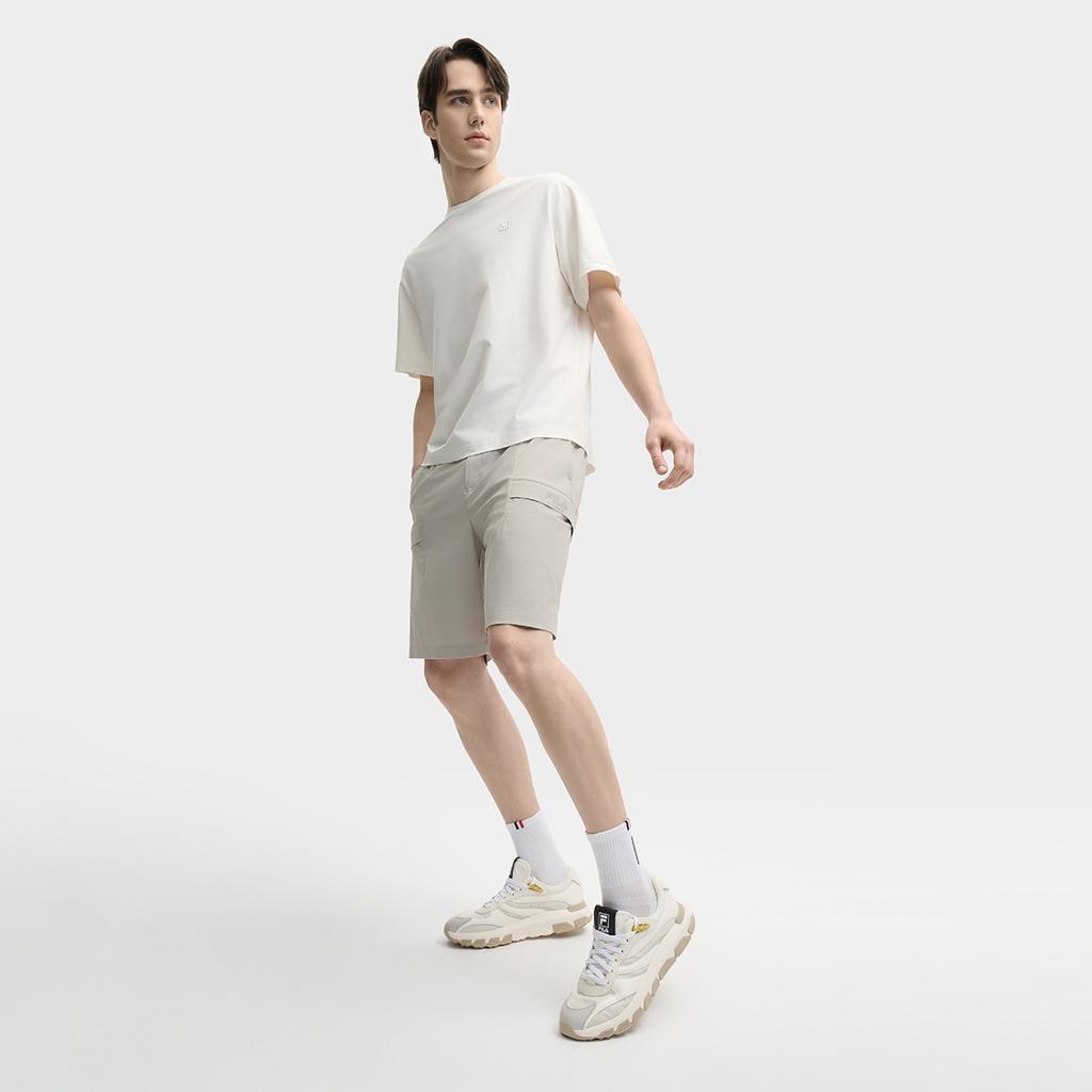 Fila MILANO Повседневные шорты Мужские Однотонные Серые GY F11M525803F-GY