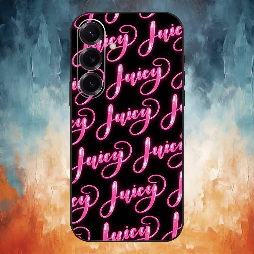 Сочный Чехол C-Couture Для Samsung GalaxyA13,21s,22,31,32,52,53,71,72,73,Мягкий Черный Чехол