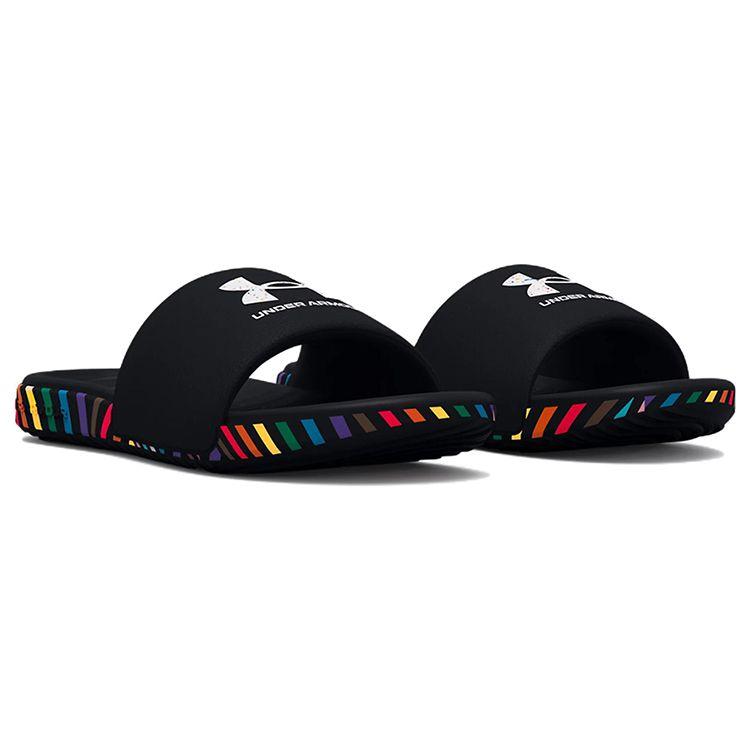Under Armour Кроссовки Ansa Slide Pride Unisex Black Taxi 3025390-001
