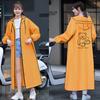 Raincoat For Women Waterproof Button Stylish Long Jacket Full Body Coat For Rain 2XL Raincoat For Women With Hood Plus Rainwear