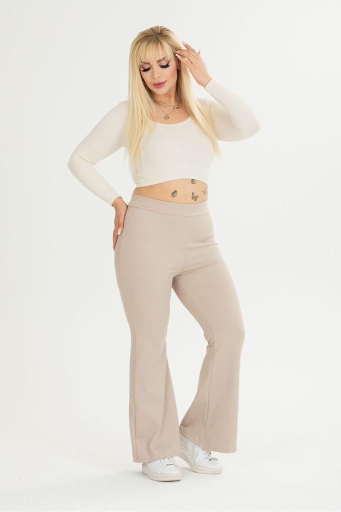 Женские стильные леггинсы больших размеров, испанские леггинсы большого размера в рубчик, брюки