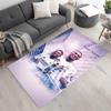 Mbappé Customized Name Floor Rug Office Rug Design for Outdoor Kitchen Balcony Playrooms Antislip Carpet Decorate Offices Birthday/Christmas Gift