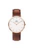 Year Imported Daniel Wellington DW Watch Classic St Mawes 36mm Clock Watch Brand Stylish Popular Luxury Leather Present Girlfriend Boyfriend Simple