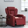 VidaXL Electric Reclining Massage Chair Bordeaux Red 3204541