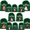 Christmas Green Velvet Bag Christmas Eve Apple Bag Christmas Carnival Gift Bag Christmas Candy Bag Christmas Gift Bags