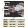 TINI STOESSEL Futtura Tour  Flannel Blanket  Warm Throw Blanket for Home Decor Camping Novelty Bedspread Sofa Bed Cover