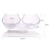 Non-Slip Double Cat Bowl Dog Dishes with Stand Pet Feeding Water Bowl for Cats Dogs Food Bowls Feeder Product Supplies