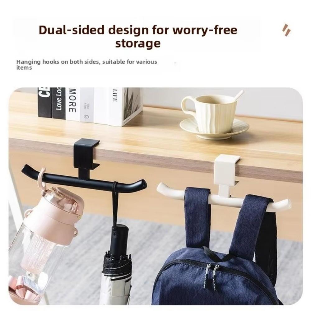 Iron Schoolbag Hook Hanging Desk Side Hook Modern Desk Bag Hook  Office Desktop
