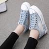 Street Fashion Canvas Shoes Women Thick-soled Walking Shoes Breathable Comfortable Jogging Shoes