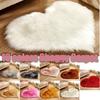 Decorative Carpets Plush Carpet Fluffy Imitation Wool Pad Soft Hairy Fur Rugs  Bedroom