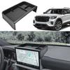 Органайзер на приборную панель центральной консоли для Ford Explorer 2025-2026 с 13,2-дюймовым экраном, лоток для приборной панели за экраном, аксессуары с держателем для телефона