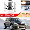 Для Skoda Yeti 2012 5L 2009~2017 Автомобильные солнцезащитные козырьки на лобовое стекло, боковые дефлекторы, полные чехлы, автомобильные УФ-защитные чехлы, аксессуары