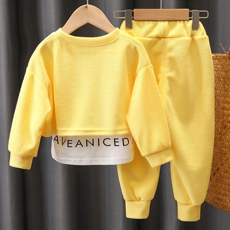Spring Autumn Baby Clothes for Girls Children Fashion Cotton T-Shirt Pants 2Pcs/sets Toddler Casual Costume Outfits Kids Tracksuits