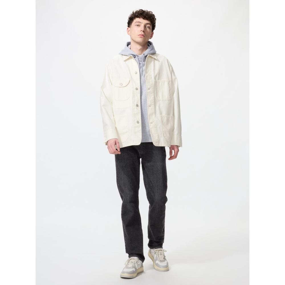 Uniqlo Японские узкие прямые джинсы длинные
