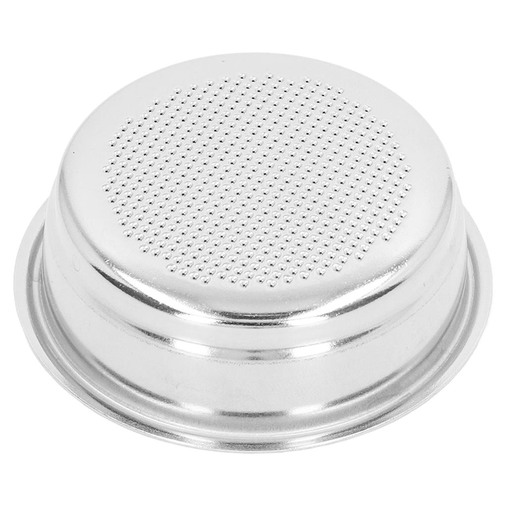 Фильтр-портафильтр из нержавеющей стали с ручкой для кофе, корзина для фильтра на 1 чашку, пористая корзина для фильтра 51 мм