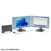 Sanwa Supply USB Type C to HDMI Conversion Adapter (2 Ports/4K Compatible) AD-ALCMST2HD2