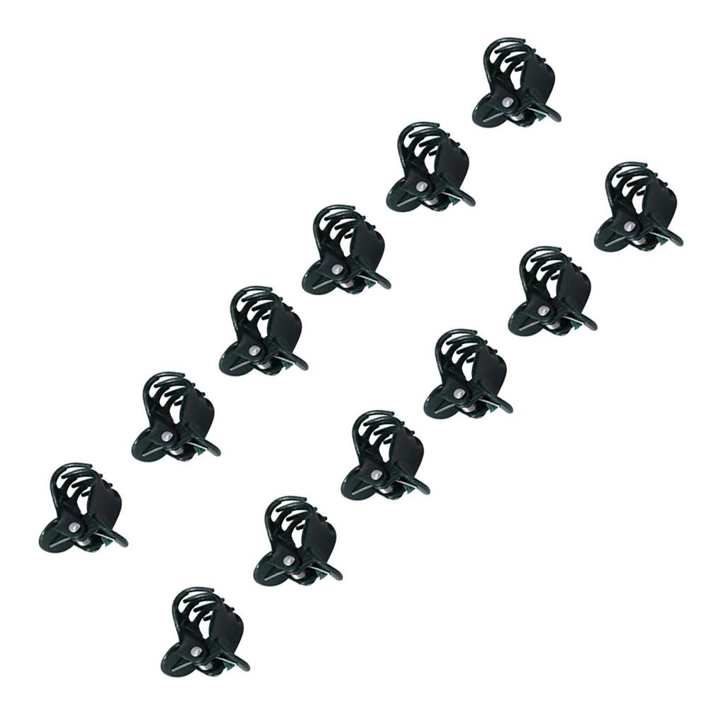 100шт пластиковые мини-стебли цветочный сад инструменты стебель клипсы расти вертикальные орхидеи