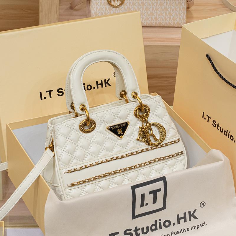 Винтажная сумка через плечо из натуральной кожи для девочек, новая сумка через плечо для девочек с нижним бельем, модная женская сумка-ириска из коровьей кожи и металла