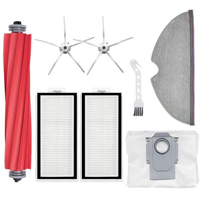 Аксессуары для пылесоса Roborock Q7 Max / Q7 Max+ Комплект запасных частей для замены, основная щетка, крышка щетки, пылесборники, боковая щетка, фильтр HEPA, тряпки для швабры