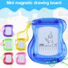 Мини-магнитная доска для рисования, стираемая доска для эскизов с карабином, школьная сумка, подвесной кулон, детский класс, обмен подарками, сувениры для вечеринок