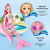Mermaid Princess Pretend Play Doll Set with Lights & Music – Perfect Birthday Gift for Girls