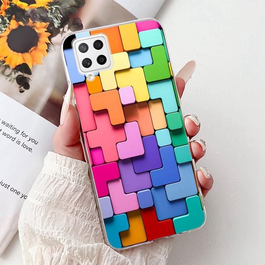 New Fashion Painting Case For Samsung Galaxy A22 A225F A226B Soft Silicone TPU Phone Cases For Samsung A22 4G 5G Cover Bumpers