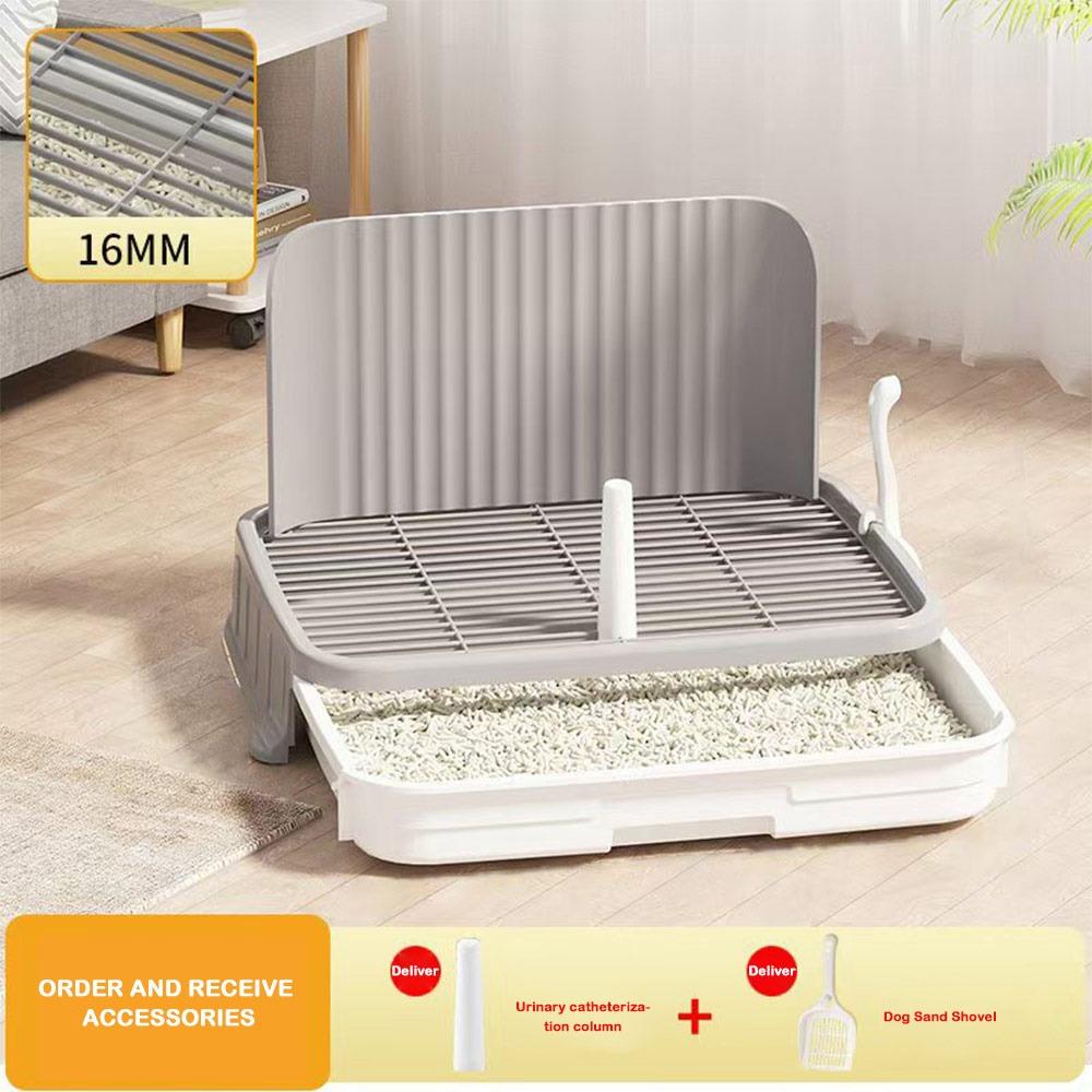 Anti-stepping on Shit Dog Urine Pot Splash-proof Dog Potty New Dog Toilet  Small and Medium Dogs