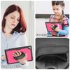Tablet Case For iPad 10.2 (2021)/(2020)/(2019)/Air 10.5 inch (2019)/Pro 10.5-inch (2017) PC + TPE Cover with Shoulder Strap