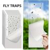10 Pcs Window Fly Traps,Insect, Bugs, Fly Fruit Fly Glue Adhesive Sticky Paper Waterproof Easy Application Ready Disposable Non-Toxic