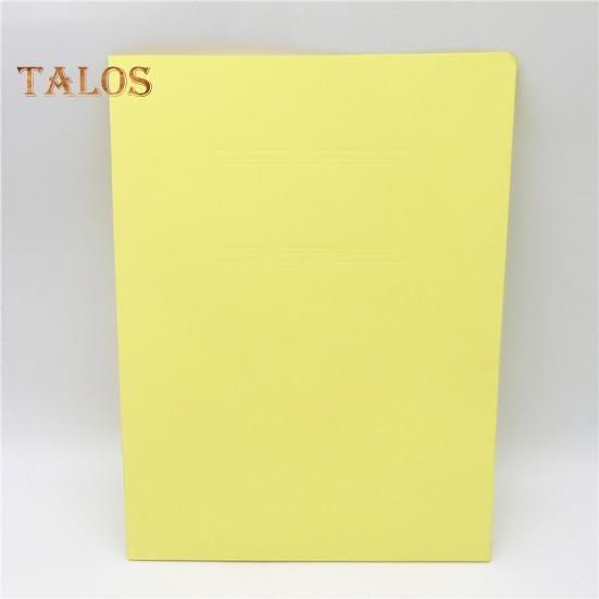 A4 Double File Folder Color-Coded Paperwork Organizer Double Pocket Business Card Slot Visual Appeal File Organizer