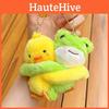 Monke Penguin Originality Dog Sheep Cartoon Animal Hug Plush Keychain For Friend